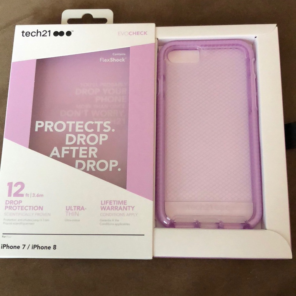 Evo Check Case for iPhone 7 & iPhone 8 - Orchid